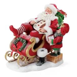Enesco Pd, A Long Winter's Night, 601218, Possible Dreams, Clothtique^ Clothtique/Fabriche Santas