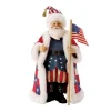 Enesco Pd, Stars And Stripes Santa, 6008574, Possible Dreams^ Clothtique/Fabriche Santas