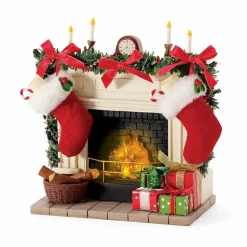 Enesco Pd, Stocking Were Hung, 6008483, Possible Dreams^ Clothtique/Fabriche Santas