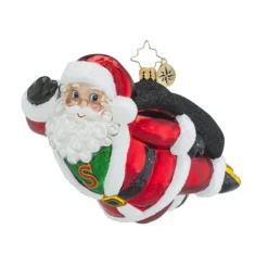 Christopher Radko Radko, A Hero For Christmas, 10018451^ Santas