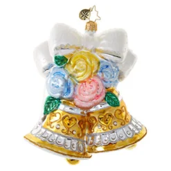 Christopher Radko Radko, Bells And Blossoms, 1018821^ Glass