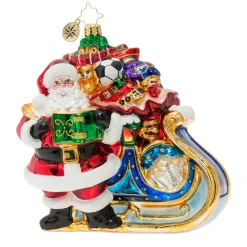 Christopher Radko Radko Delivery On Its Way! 1019902, ^ Santas