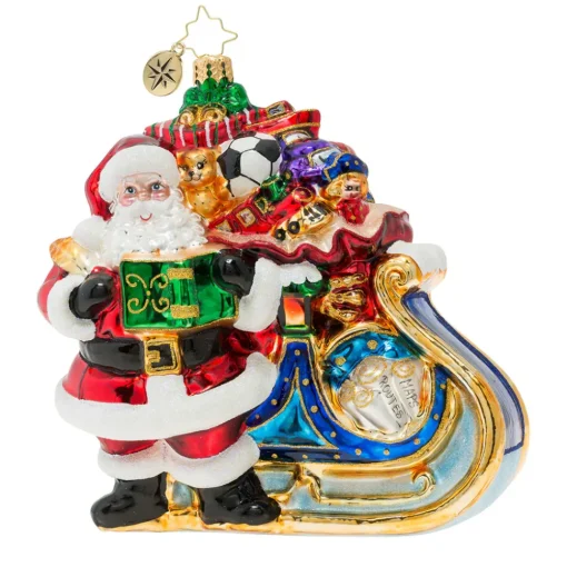 Christopher Radko Radko Delivery On Its Way! 1019902, ^ Santas