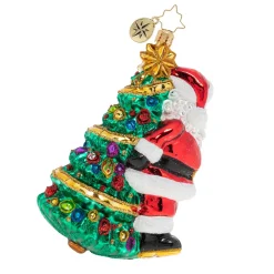 Christopher Radko Radko Heave-Ho! Tree Delivery! Ornament, 1019879, ^ Santas
