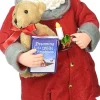 Department 56 Ready For Bed 10"^ Clothtique/Fabriche Santas