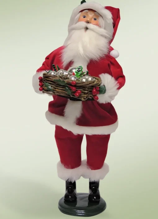 Byers Choice Red Velvet Santa, , 3161C^ Byers Choice