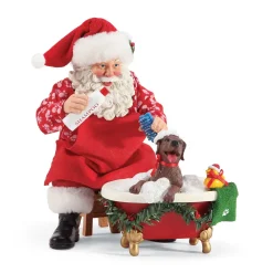 Department 56 Santa And His Pets Splish Splash, 6003436, Possible Dreams^ Santas