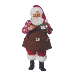 Roman Santa In Charming Traditional Outfits , 3 Asst, 133848, ^ Santas