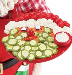 Department 56 Santa Snacks, Bon Appetit, 6003423, Possible Dreams^ Santas