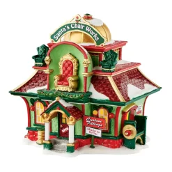 Cheap Santa's Chair Works North Pole Village