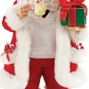 Department 56 Santa's Moose Mug, 6005266, Possible Dreams^ Clothtique/Fabriche Santas