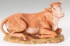 Best Sale Seated Ox 5", , 54016 Resin Nativity