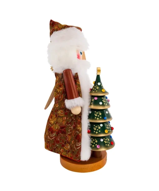 Kurt S Adler Steinbach O Tannenbaum Musical Santa Nutcracker, Es1989, Steinbach, Kurt Adler^ Wood