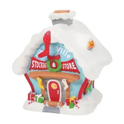 Online Suess, Who-Ville Stocking Store, 6007770, Grinch Village Grinch