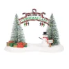 Best Sv, A Festive Christmas Gate, 6007268, Snow Village Snow Village