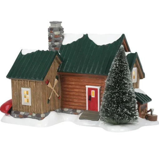 Hot Sv, Pine Ridge Cabin, 6009785, Snow Village Snow Village