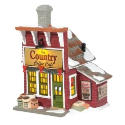 Hot Sv, The Country Coffee Cafe, 6006977, Snow Village, Country Living Snow Village