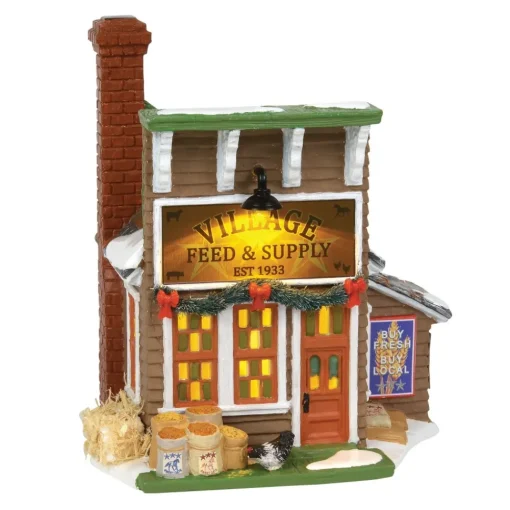 Fashion Sv, Village Feed & Supply, 6000639, Snow Village Snow Village