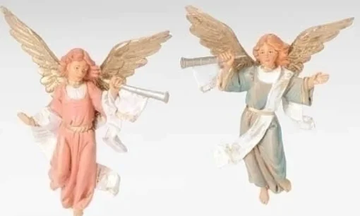 New Trumpeting Angels Set/2, , 51503 Religious