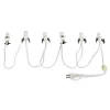 Outlet Va, 6 Socket Lite Set W/Bulbs, 56.99279, Grinch
