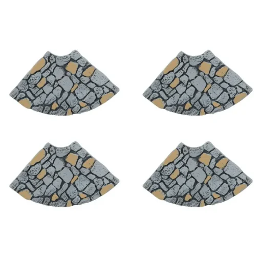 Department 56 Va, Limestone Road, Curved, 6007688, ^ Resin