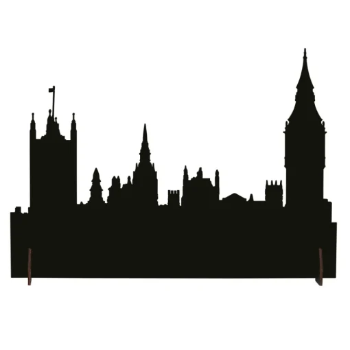 Best Sale Va, London City Silhouette, 6005536, Halloween Village