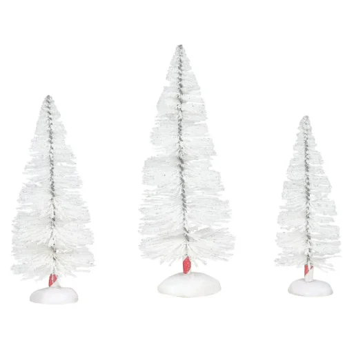 Hot Va, Snowy Spirals Set/3, 6005542, New England Village