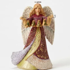 Hot Victorian Angel With Bells Jim Shore