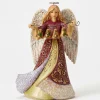 Enesco Victorian Angel With Bells^ Resin